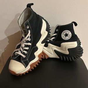 Men’s converse high top/ platform sneakers